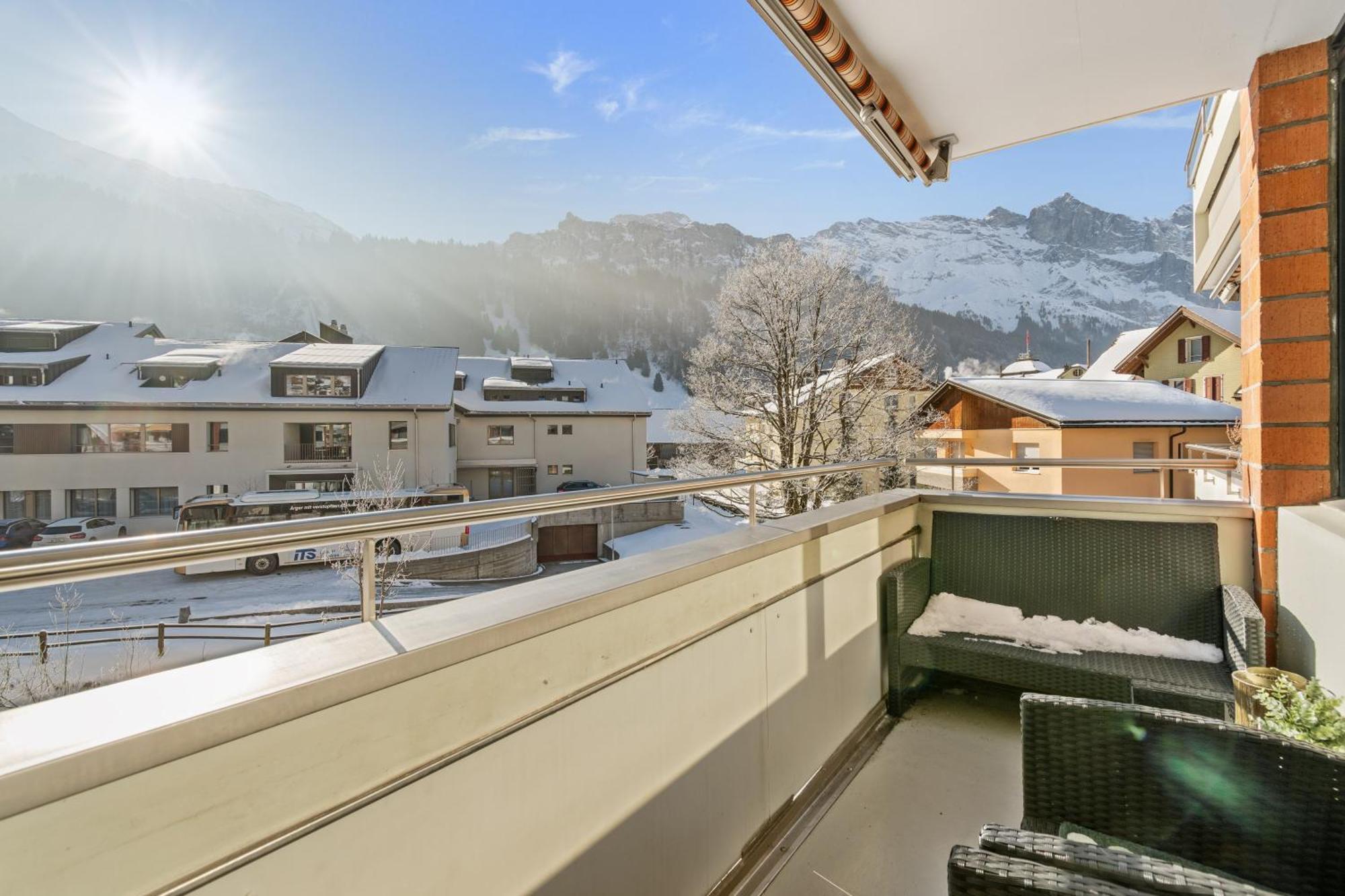Studio Mit Bergblick Titlis, Luzern, Pilatus, See Engelberg Exterior photo